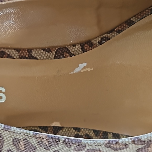 CHICO'S WOMENS CHEETAH WEDGES/ ESPADRILLES SIZE 8.5 NEW WITHOUT BOX - Picture 9 of 15